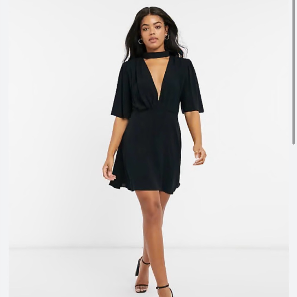 SOLD OUT ASOS curvy little black dress